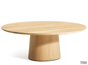 P.O.V. 475 - Round wooden coffee table _ TON