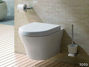 MH CW162Y - Rimless wall-hung ceramic toilet _ TOTO