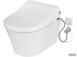 WASHLET® RG LITE - Wall-hung ceramic toilet with spray with bidet _ TOTO