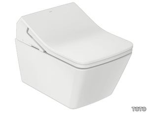 WASHLET® SX EWATER+ AUTO FLUSH - Wall-hung ceramic toilet with spray with bidet _ TOTO