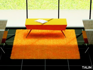 C2 P - Upholstered fabric bench _ TALIN