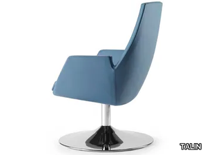NUBIA 2911 - Swivel high-back leather executive chair with armrests _ TALIN