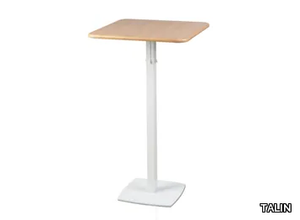 TOTEM 415 - Square MDF high table _ TALIN