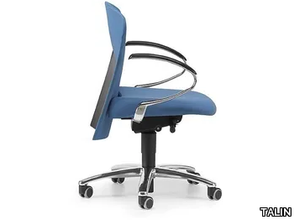 VULCAN 1442 Z - Fabric office chair with castors with armrests with 5-Spoke base _ TALIN