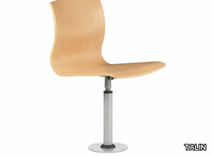 WEBWOOD 360 F - Swivel multi-layer wood chair _ TALIN