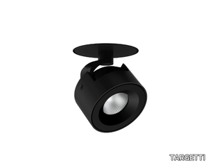 ZENO SMALL - Recessed adjustable spotlight _ TARGETTI