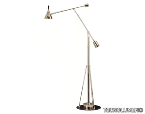 EB 27 STL - Adjustable metal floor lamp _ TECNOLUMEN®