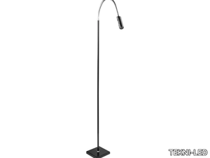 POWER W55 11 - Reading LED floor lamp with swing arm _ TEKNI-LED