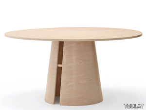 CEP - Round wooden dining table _ TEULAT