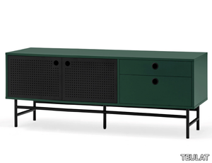 PUNTO - MDF TV cabinet with doors and drawers _ TEULAT