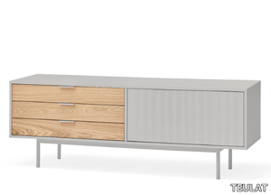 SIERRA - MDF TV cabinet with doors and drawers _ TEULAT