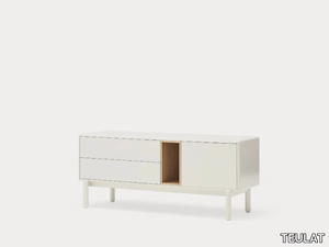 CORVO - MDF TV cabinet with doors and drawers _ TEULAT