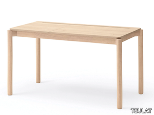 ATLAS - Rectangular wooden writing desk _ TEULAT