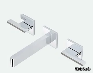 ICON-X - Wall mounted basin mixer _ THG Paris