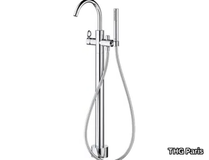 COLLECTION O - Free-standing bath/shower mixer _ THG Paris