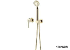 LES ONDES - Wall mounted handshower supplied by mixer _ THG Paris