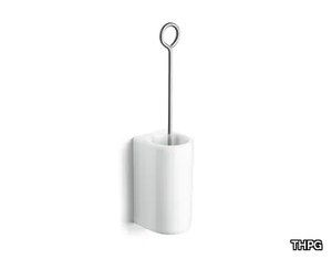 174774 - Wall-mounted porcelain toilet brush _ THPG