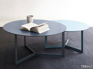 KABI - Round wooden coffee table _ TREKU