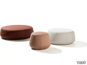 NOMAD - Round garden pouf _ TRIBÙ