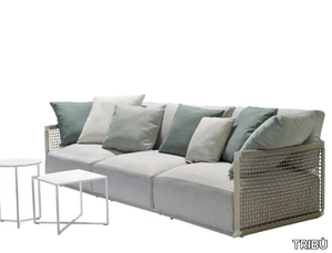 NODI - 3 seater fabric garden sofa _ TRIBÙ