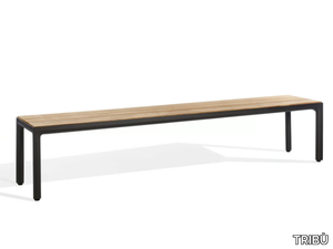 ILLUM - Teak garden bench _ TRIBÙ