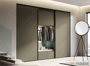 Combined wardrobe - Built-in sectional wooden wardrobe _ TUMIDEI