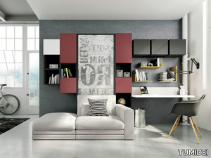 ON-OFF CONFIGURATION 269 - Storage wall with fold-away bed _ TUMIDEI