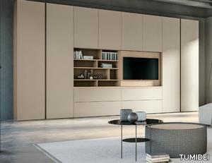 Wardrobe with built-in TV - Wardrobe with TV cabinet _ TUMIDEI