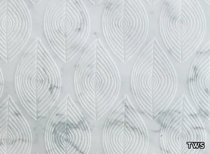 FOGLIE CARRARA - Marble wall/floor tiles _ TWS