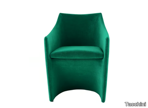 MAYFAIR - Fabric easy chair with armrests _ Tacchini