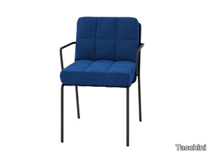 MEMORY LANE - Upholstered fabric chair with armrests _ Tacchini