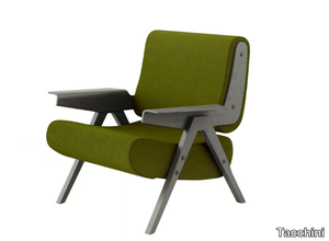 LINA - Fabric armchair with armrests _ Tacchini