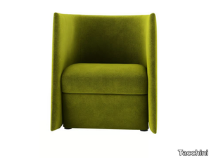 PISA - Fabric armchair with armrests _ Tacchini