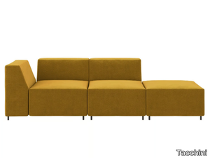 QUADRO - Sectional sofa with removable cover _ Tacchini