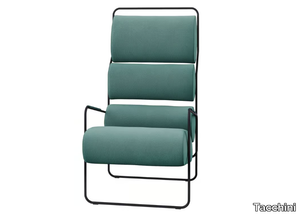 SANCARLO - Fabric armchair with armrests high-back _ Tacchini