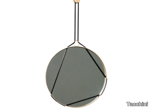 SOLEIL - Round wall-mounted framed mirror _ Tacchini