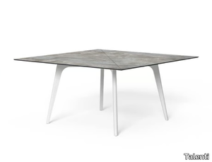 CLEOSOFT-ALU - Square garden table _ Talenti