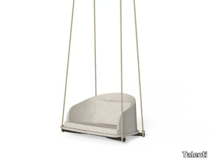 CLEOSOFT-WOOD - Fabric garden hanging chair _ Talenti