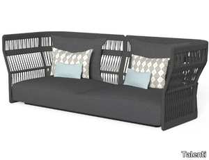 CLIFF - 3 seater rope garden sofa _ Talenti