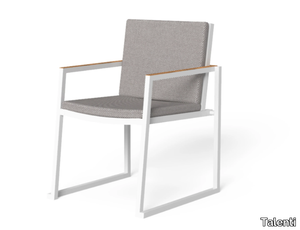 ALABAMA ALU - Garden chair with armrests _ Talenti