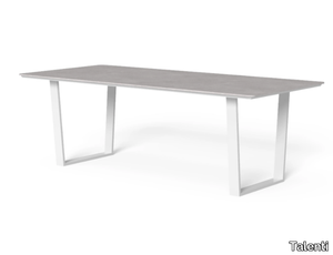 ALABAMA ALU - Rectangular garden table _ Talenti