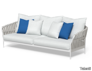 FRAME - 3 seater fabric garden sofa with removable cover _ Talenti