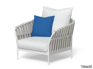 FRAME - Fabric garden armchair with armrests _ Talenti