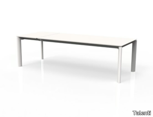 MILO - Extending aluminium garden table _ Talenti