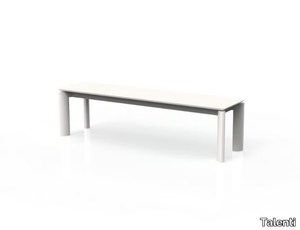 MILO - Aluminium garden bench _ Talenti