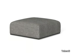 SCACCO - Square fabric garden pouf _ Talenti