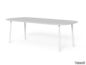 SLAM - Rectangular porcelain stoneware garden table _ Talenti