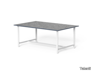 RIVIERA - Rectangular porcelain stoneware garden side table _ Talenti