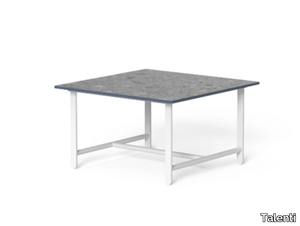 RIVIERA - Square porcelain stoneware garden side table _ Talenti