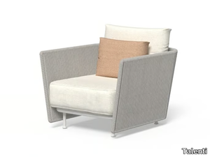 CORAL - Garden armchair with armrests _ Talenti